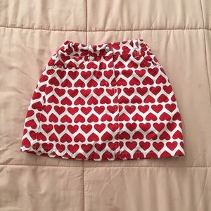 Gymboree Girl’s Heart Pattern Skirt
